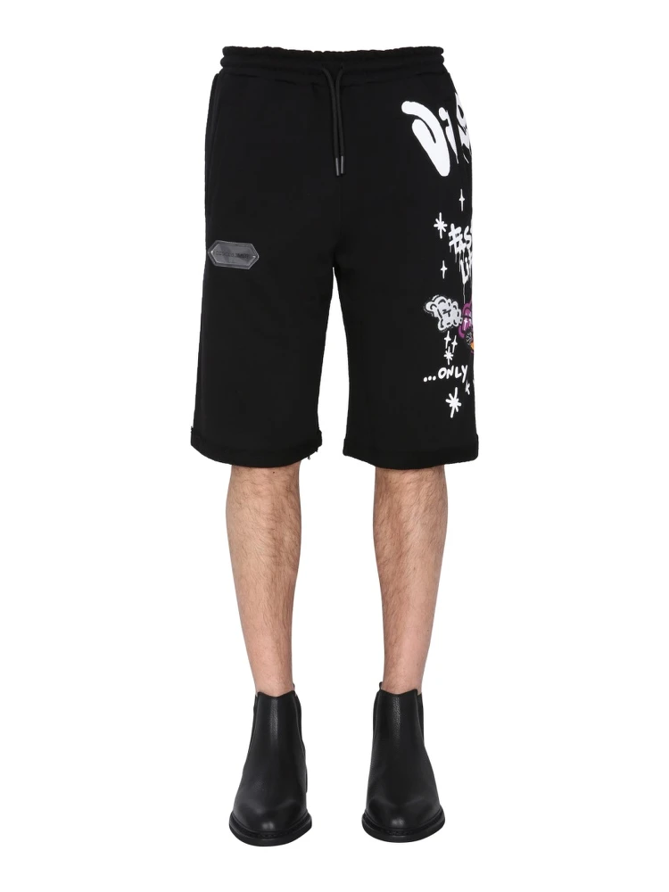 BERMUDA WITH SCREEN PRINT