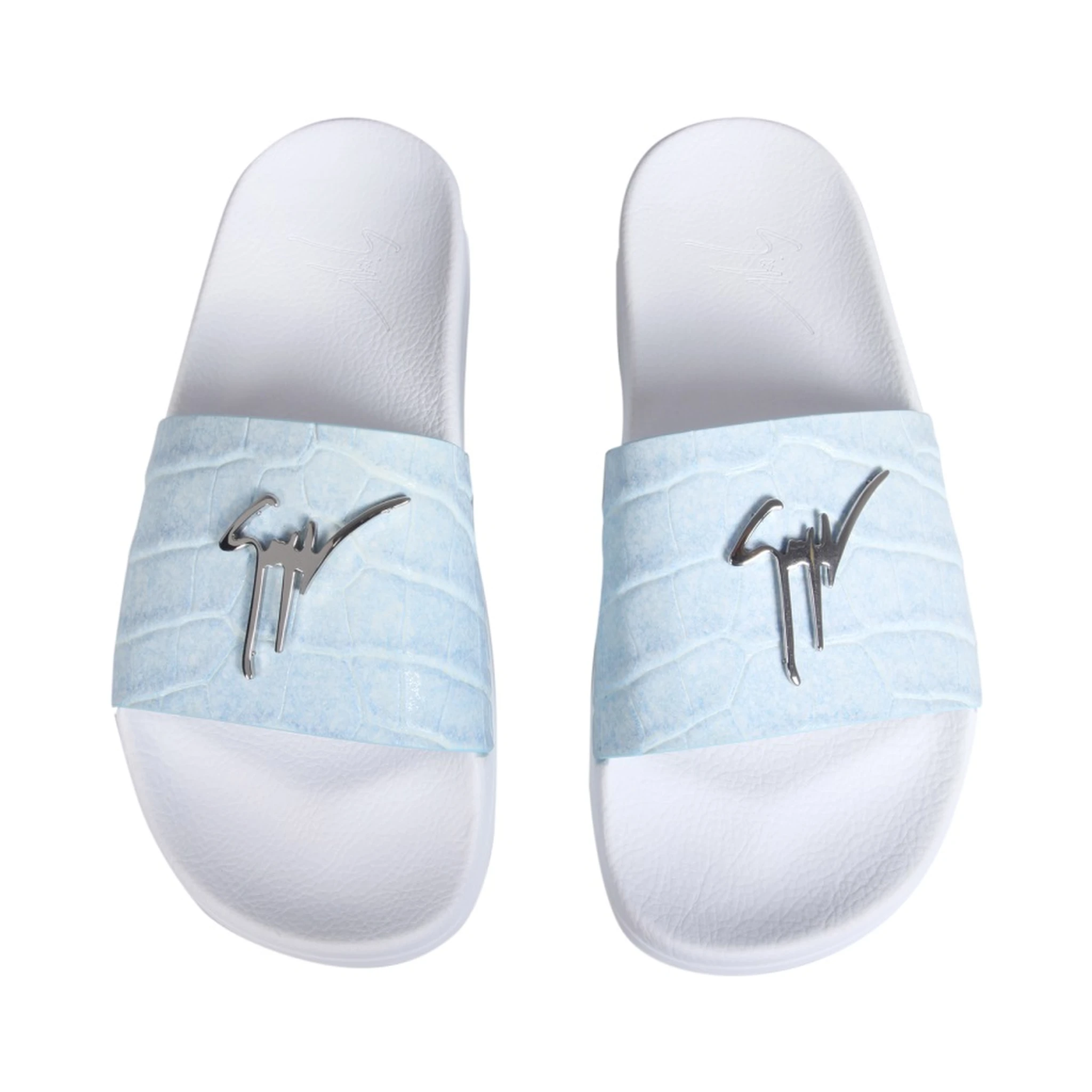 SLIDE SANDALS WITH LOGO