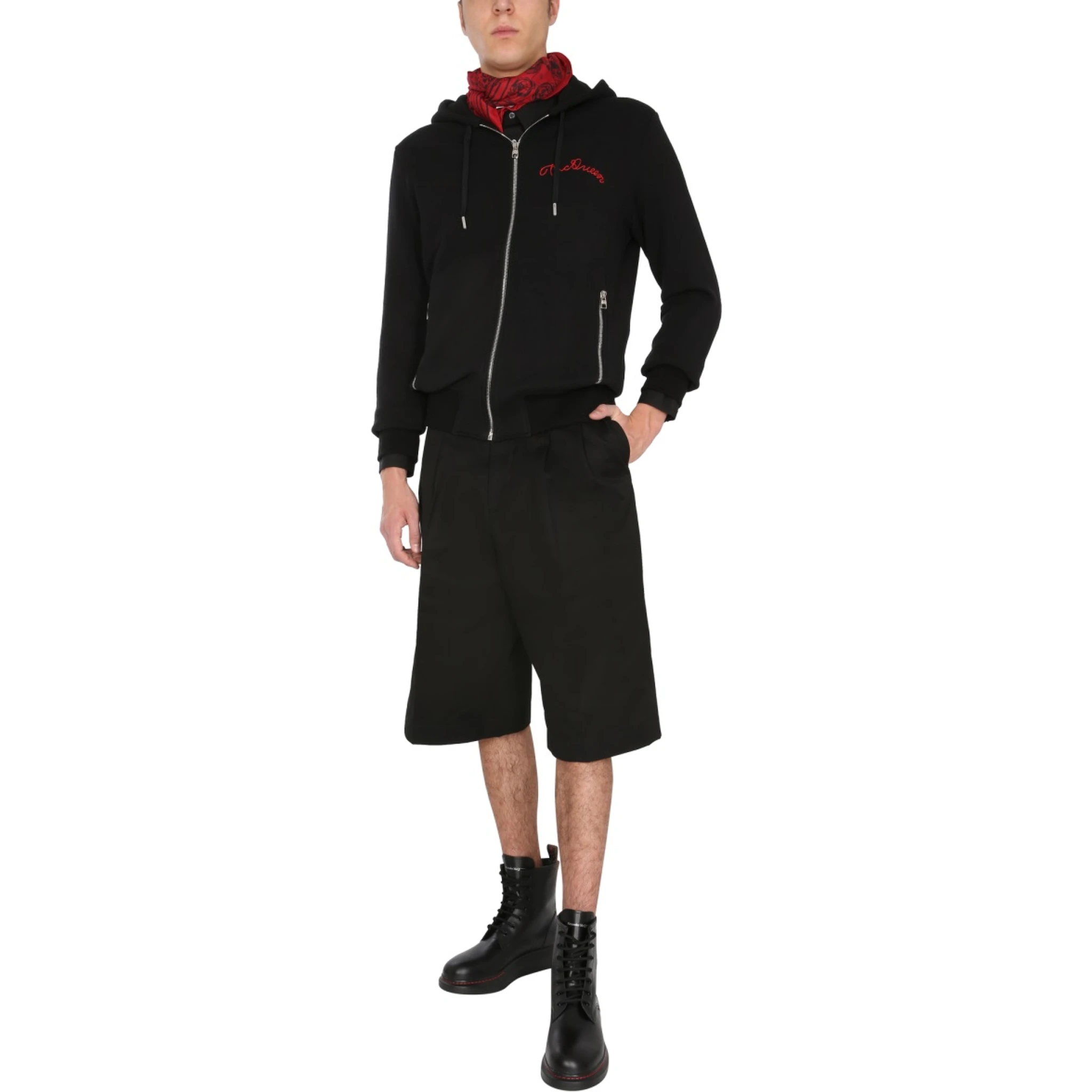 HOODED SWEATSHIRT WITH ZIP