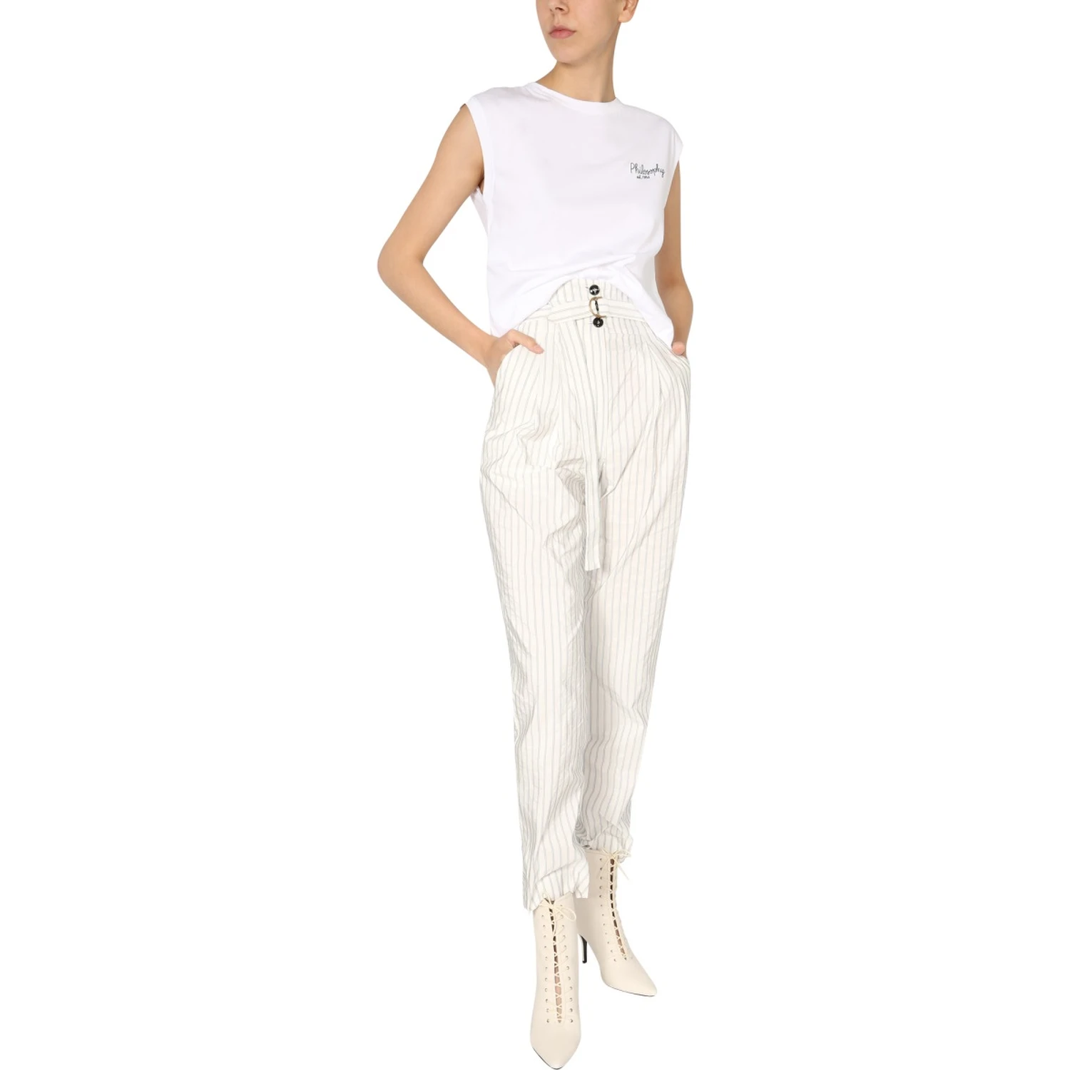 TAFFETA TROUSERS