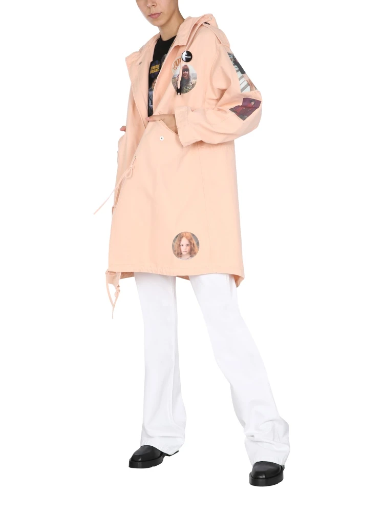 PARKA WITH LOGO PATCH alternative