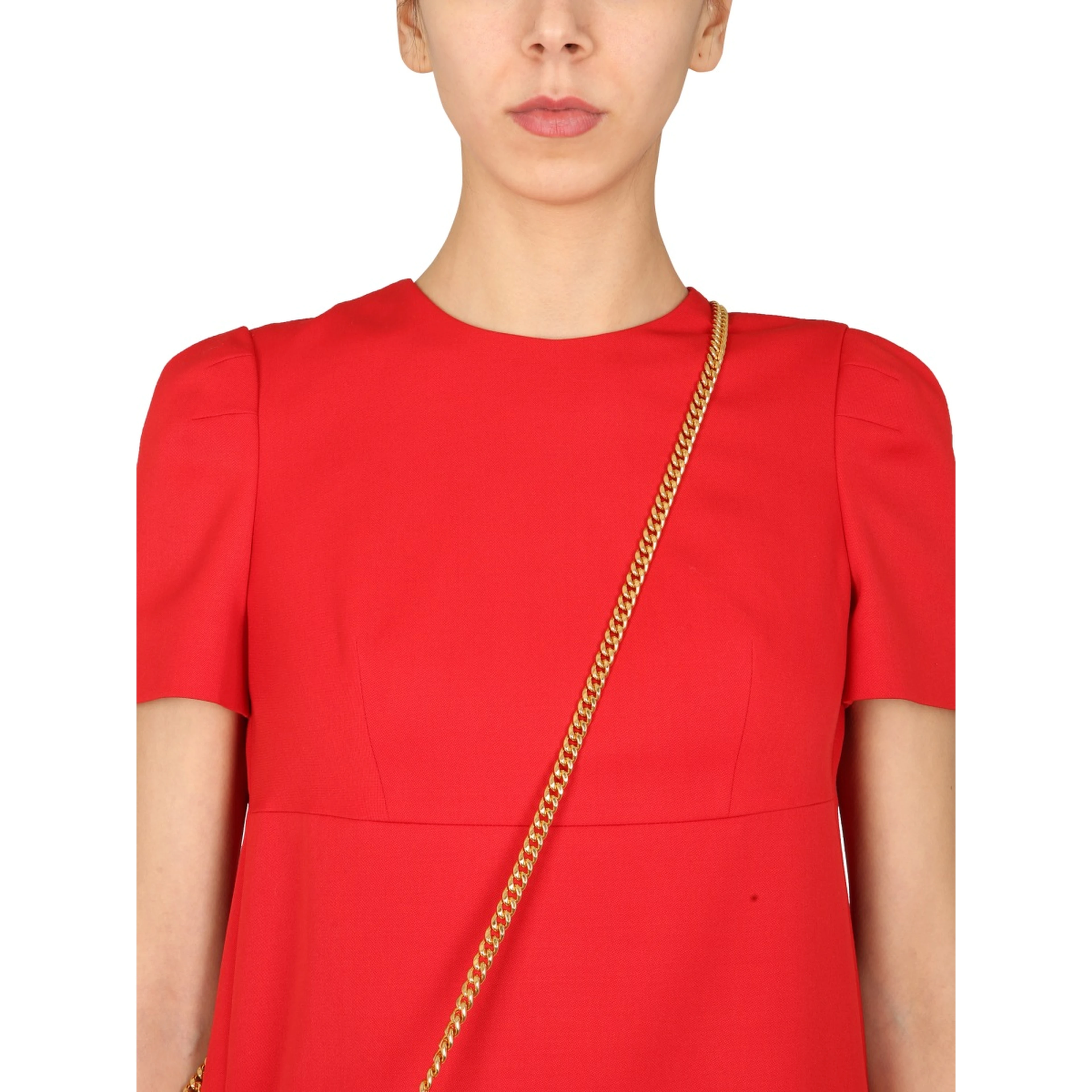 DRESS WITH CAPE