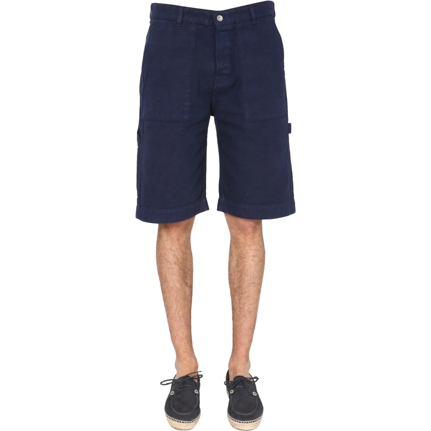COTTON CANVAS BERMUDA