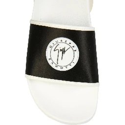 RUBBER SLIDE SANDALS