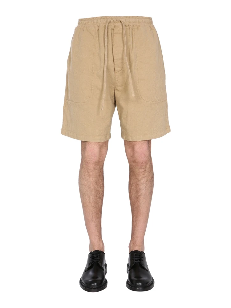 PAISLEY JACQUARD SHORTS