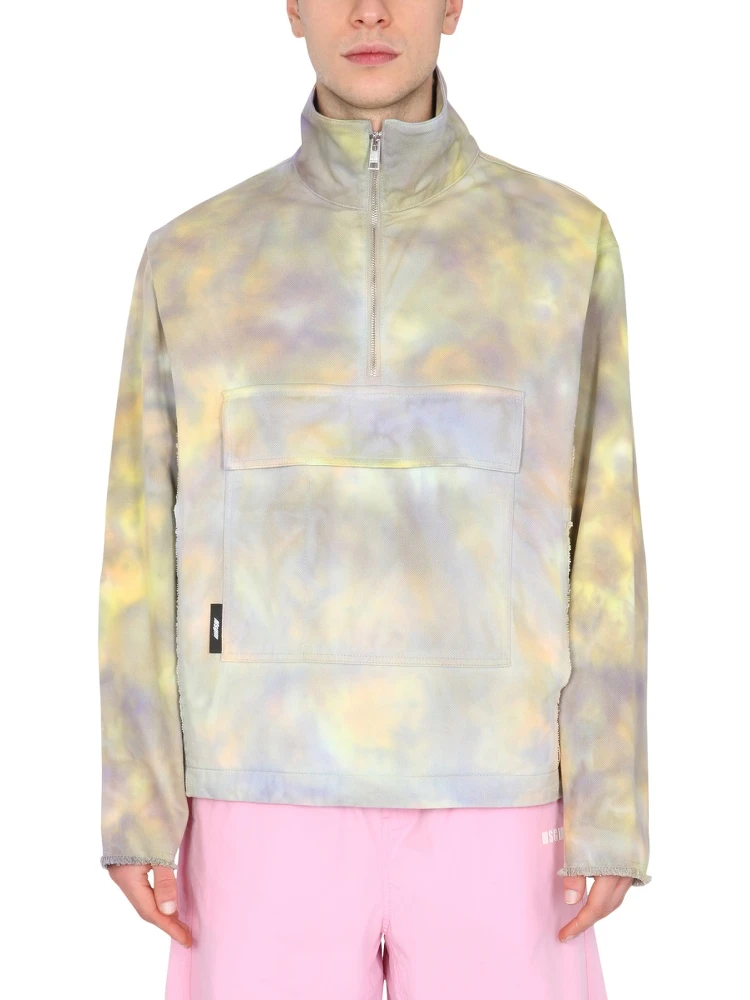 PRINTED ANORAK JACKET