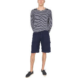 COTTON CANVAS BERMUDA