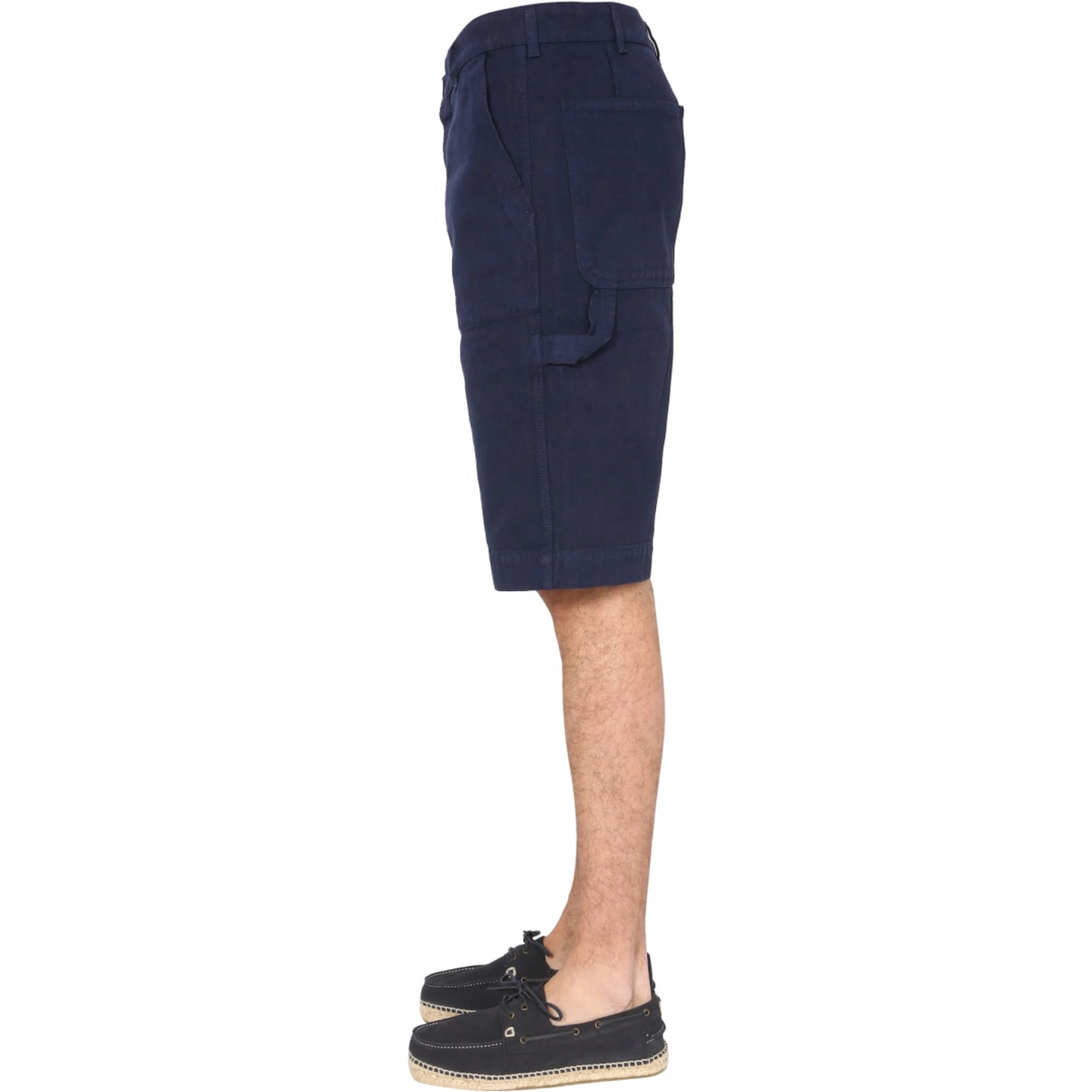 COTTON CANVAS BERMUDA
