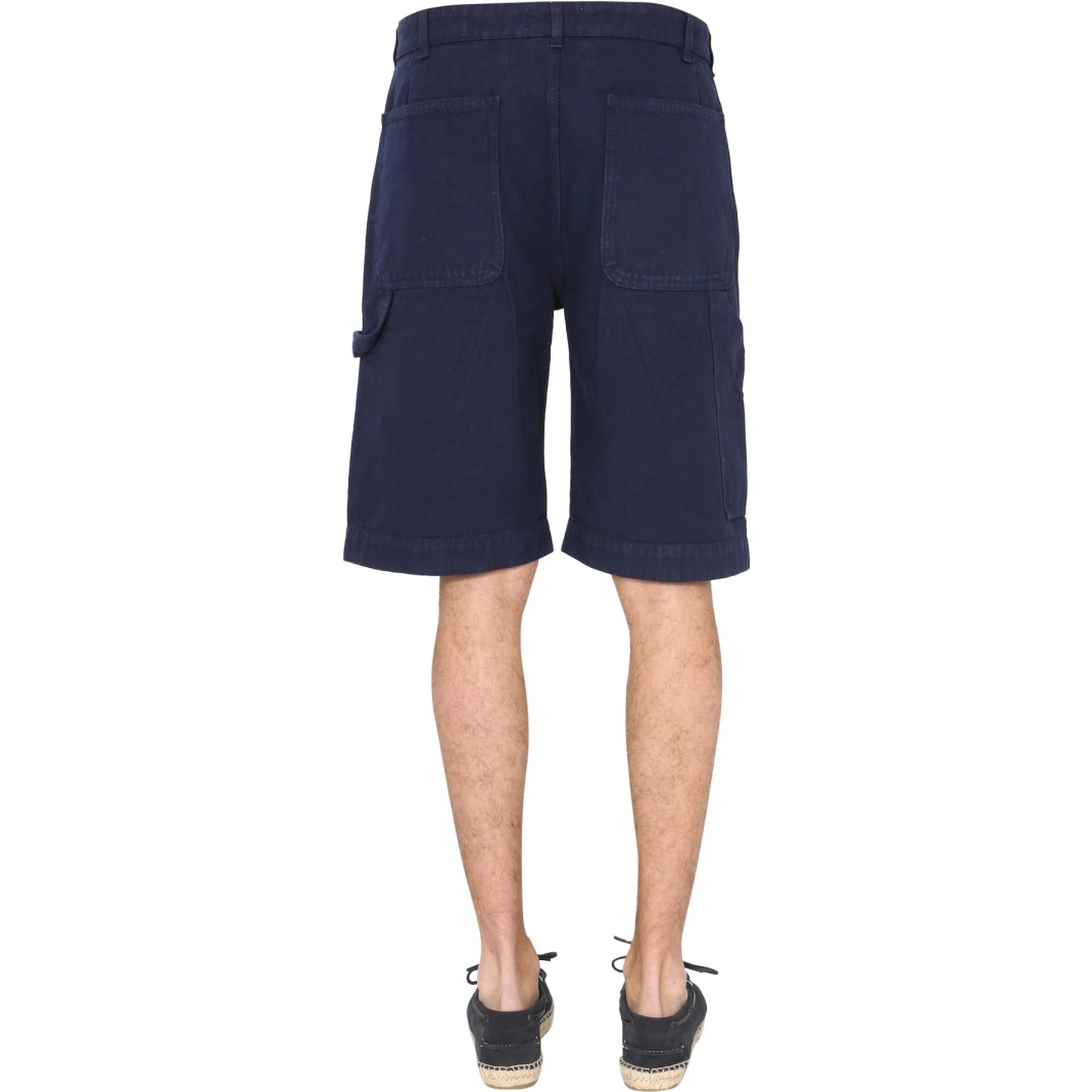COTTON CANVAS BERMUDA