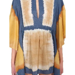 TIE DYE PRINT CAFTAN