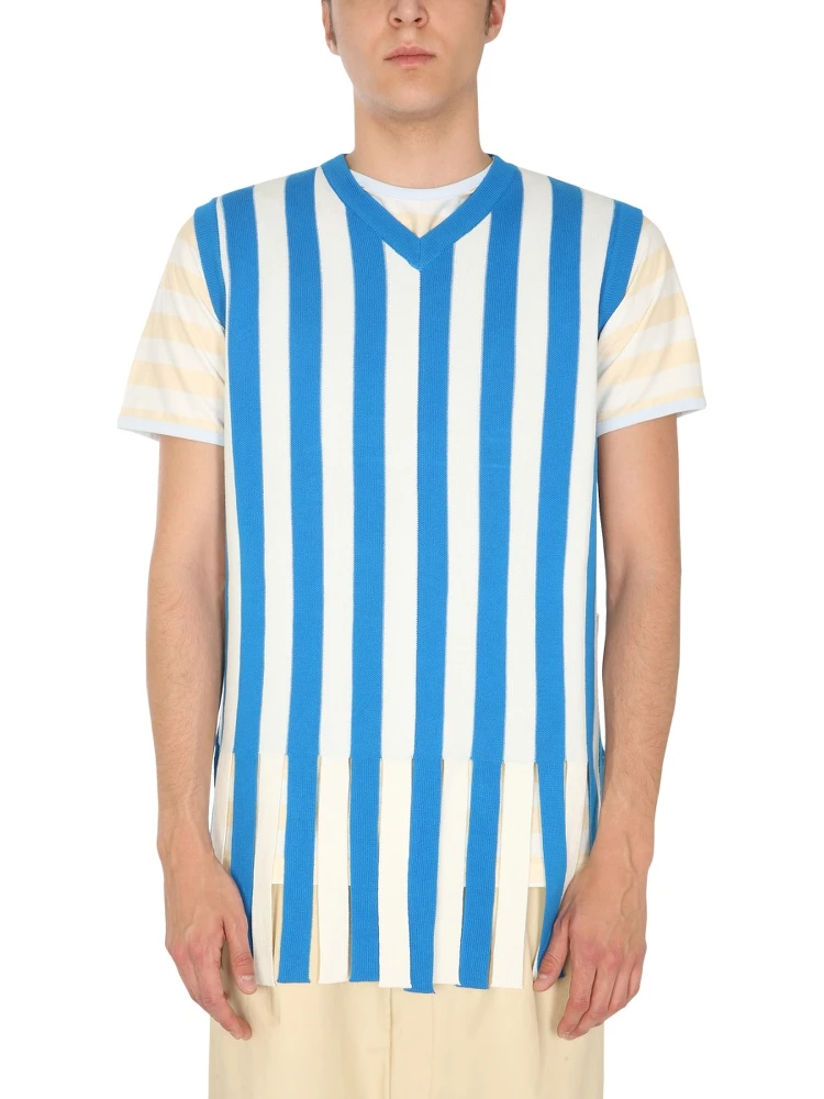 SWEATER WITH STRIPED PATTERN