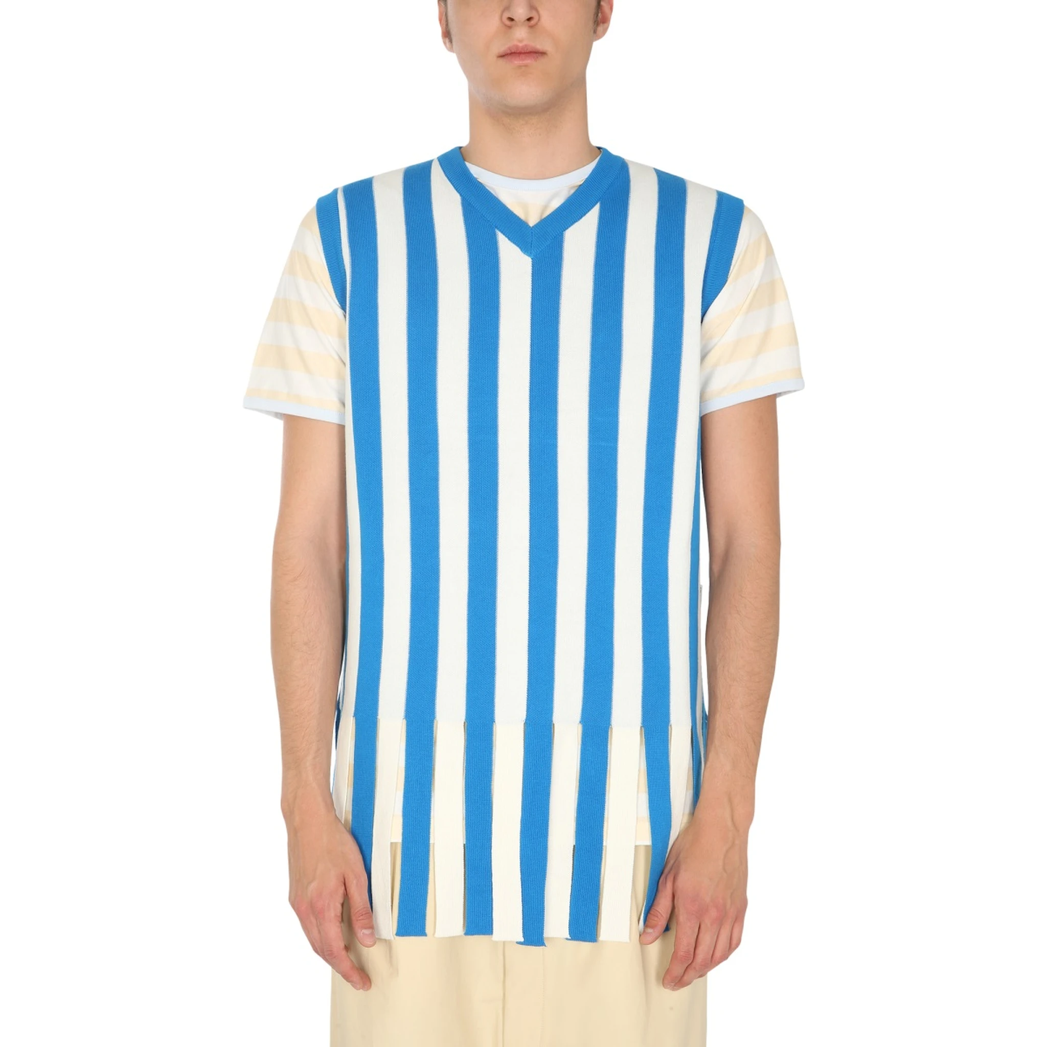 SWEATER WITH STRIPED PATTERN