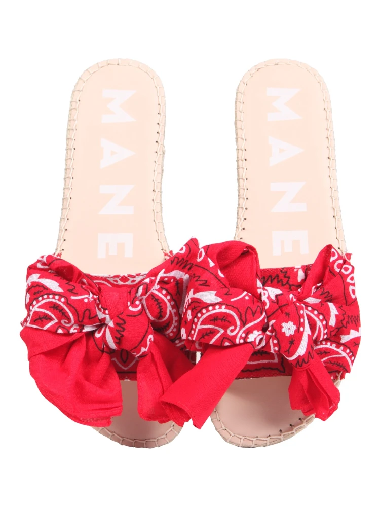 LOW SANDALS WITH BANDANA BOW alternative