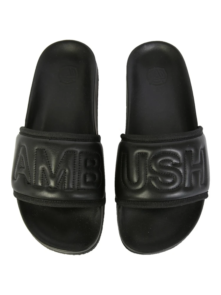 LEATHER SLIDE SANDALS alternative