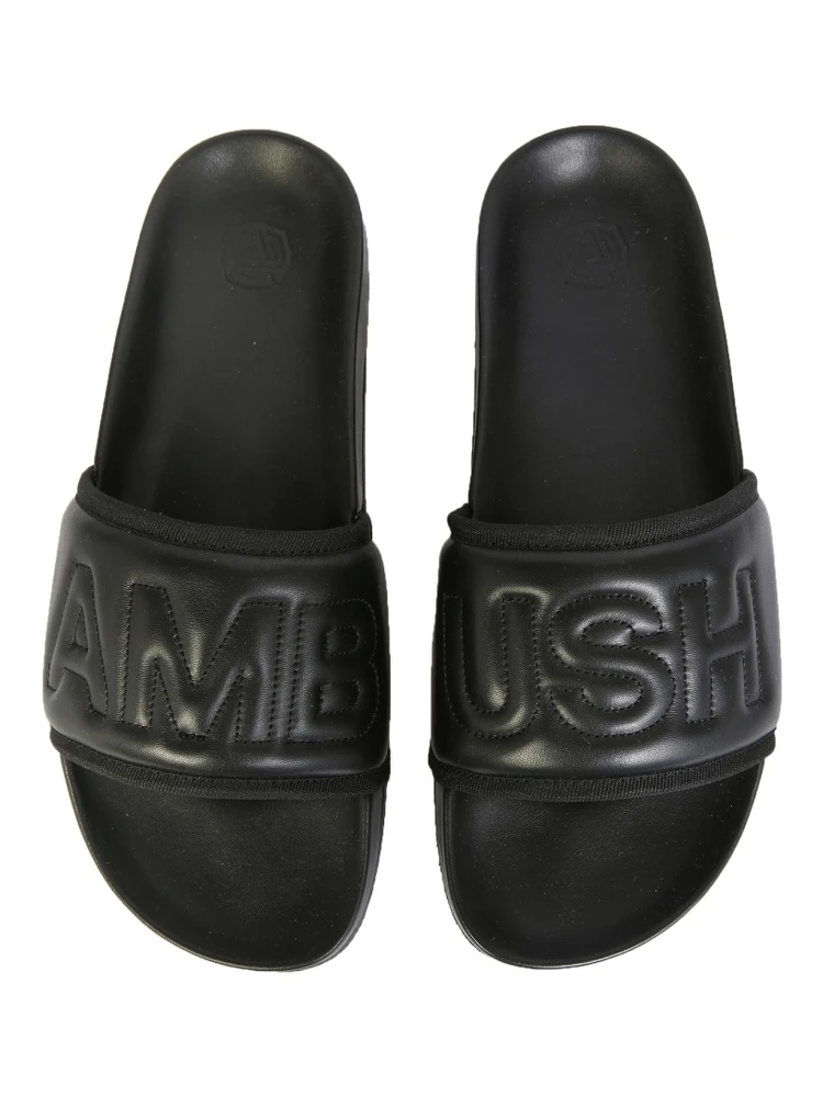 LEATHER SLIDE SANDALS alternative