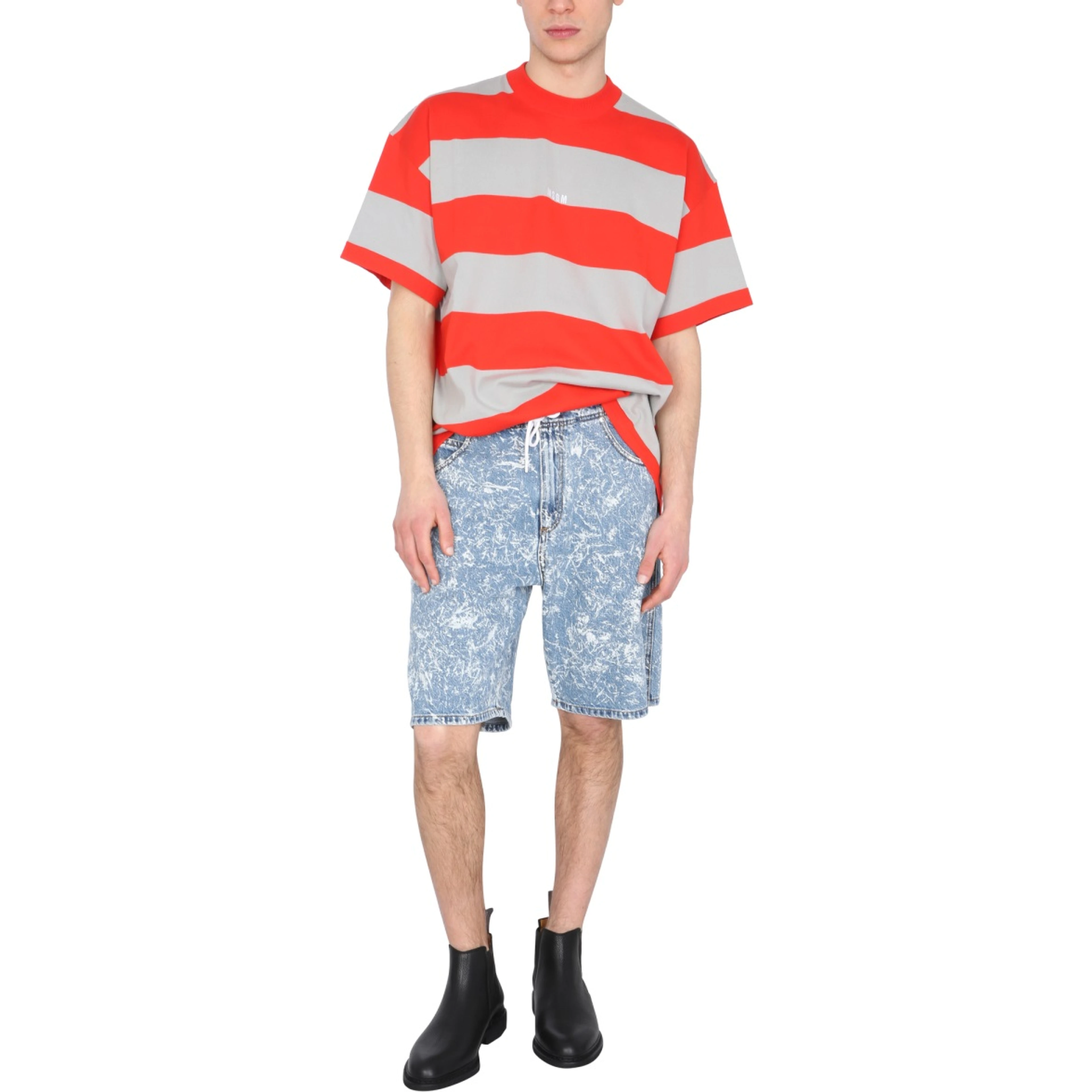 T-SHIRT WITH EMBROIDERED LOGO