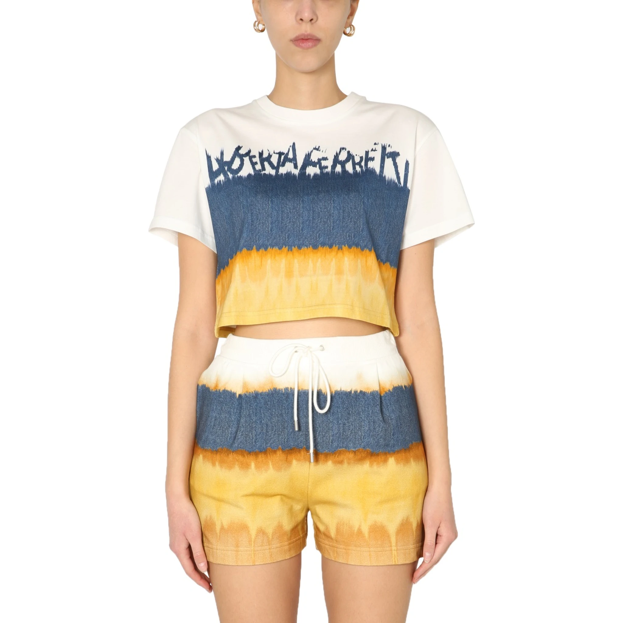 CROPPED PRINTED T-SHIRT