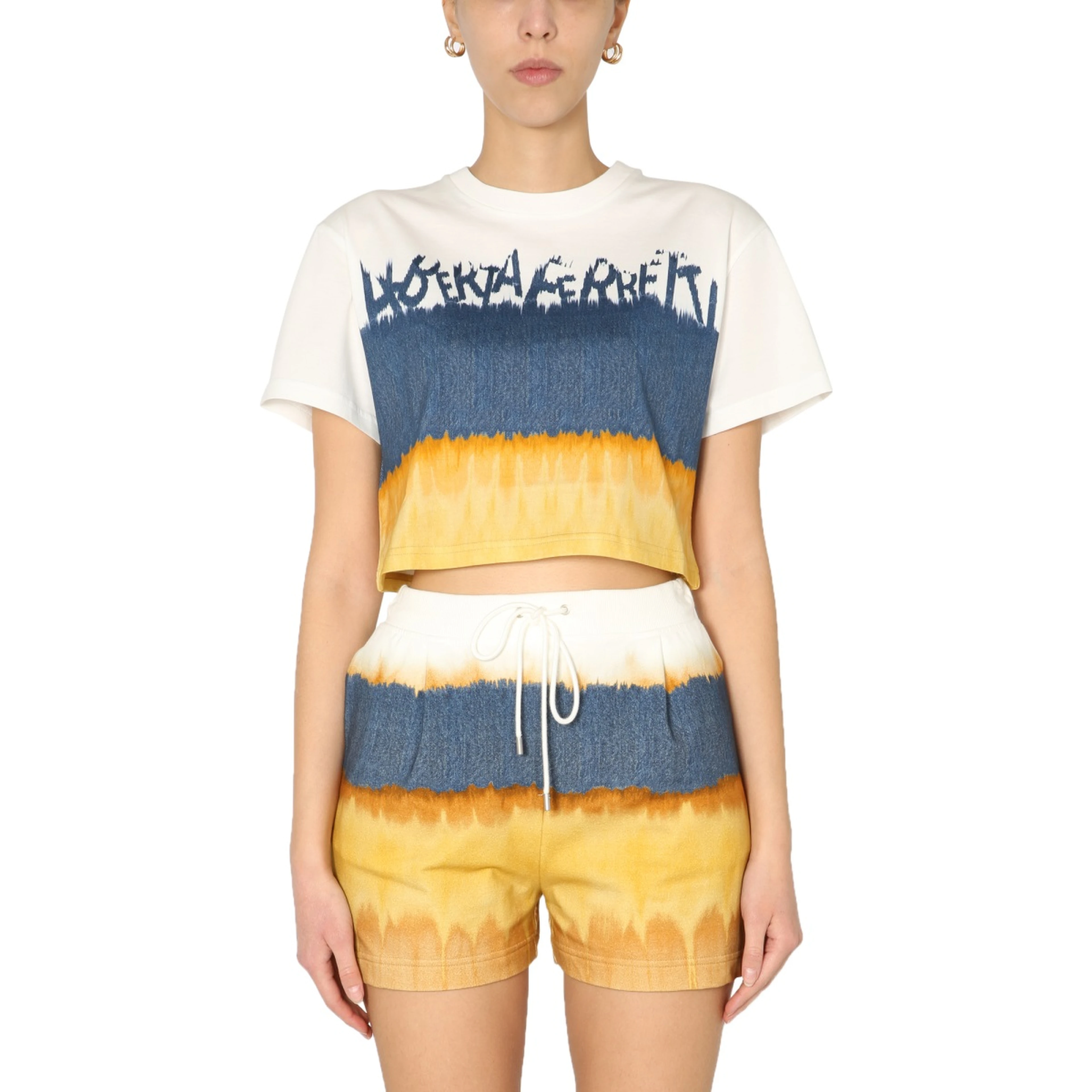 CROPPED PRINTED T-SHIRT