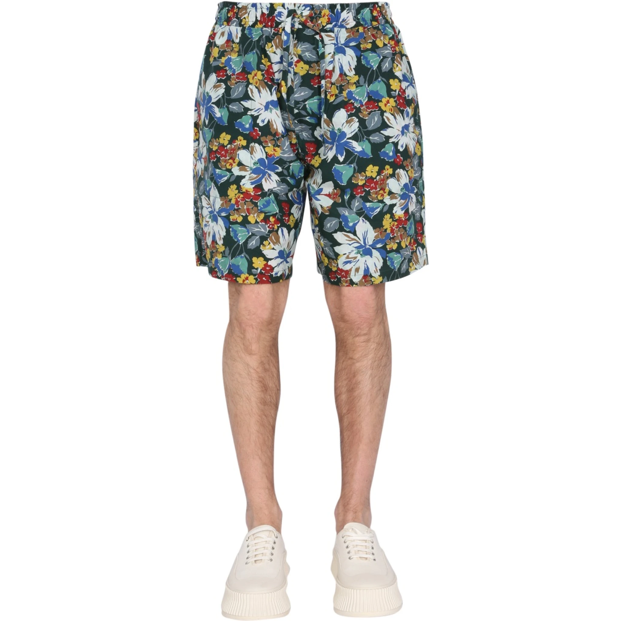 BERMUDA WITH FLORAL PRINT