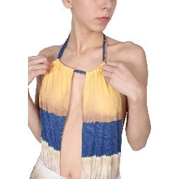 ONE PIECE SWIMSUIT WITH TIE DYE PRINT