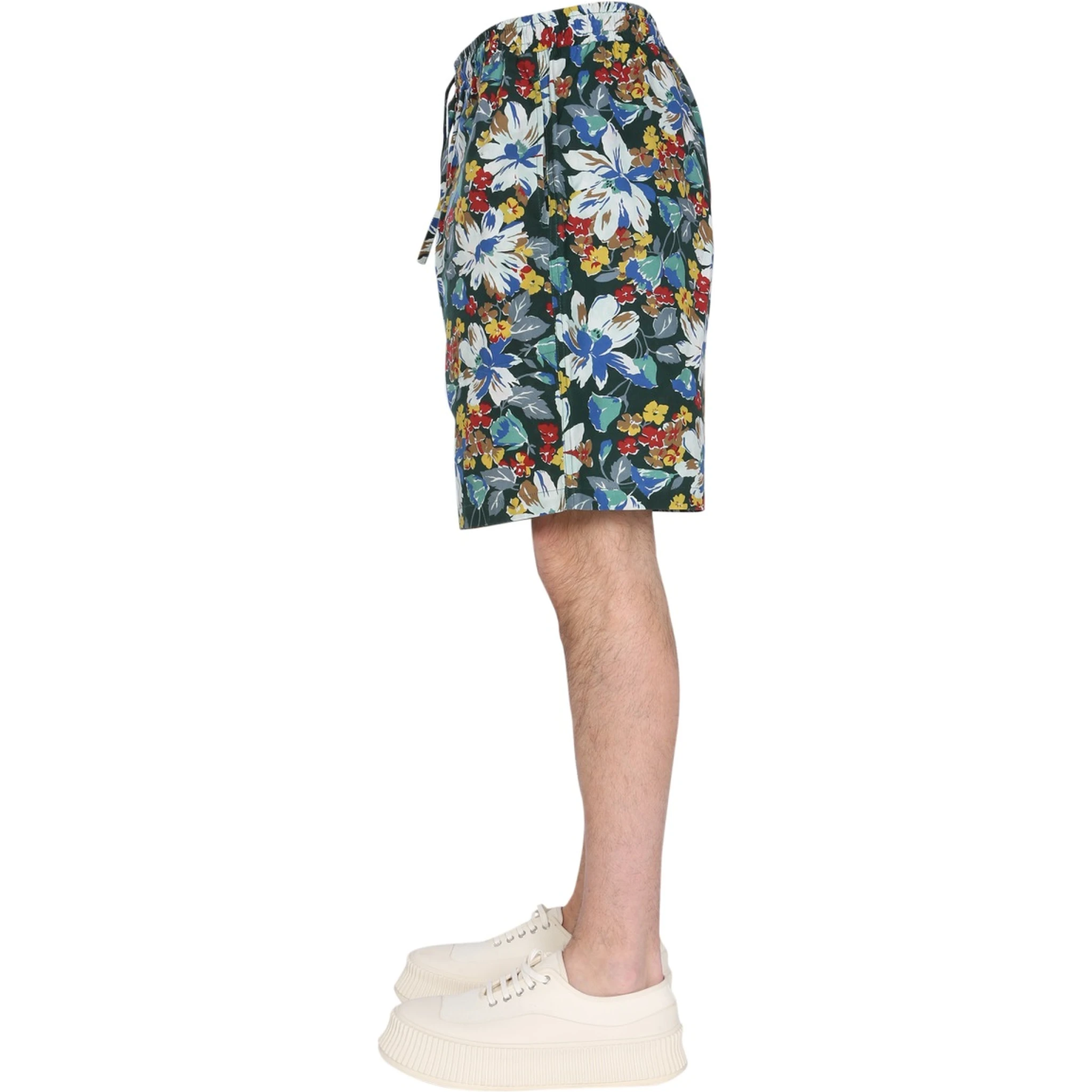 BERMUDA WITH FLORAL PRINT