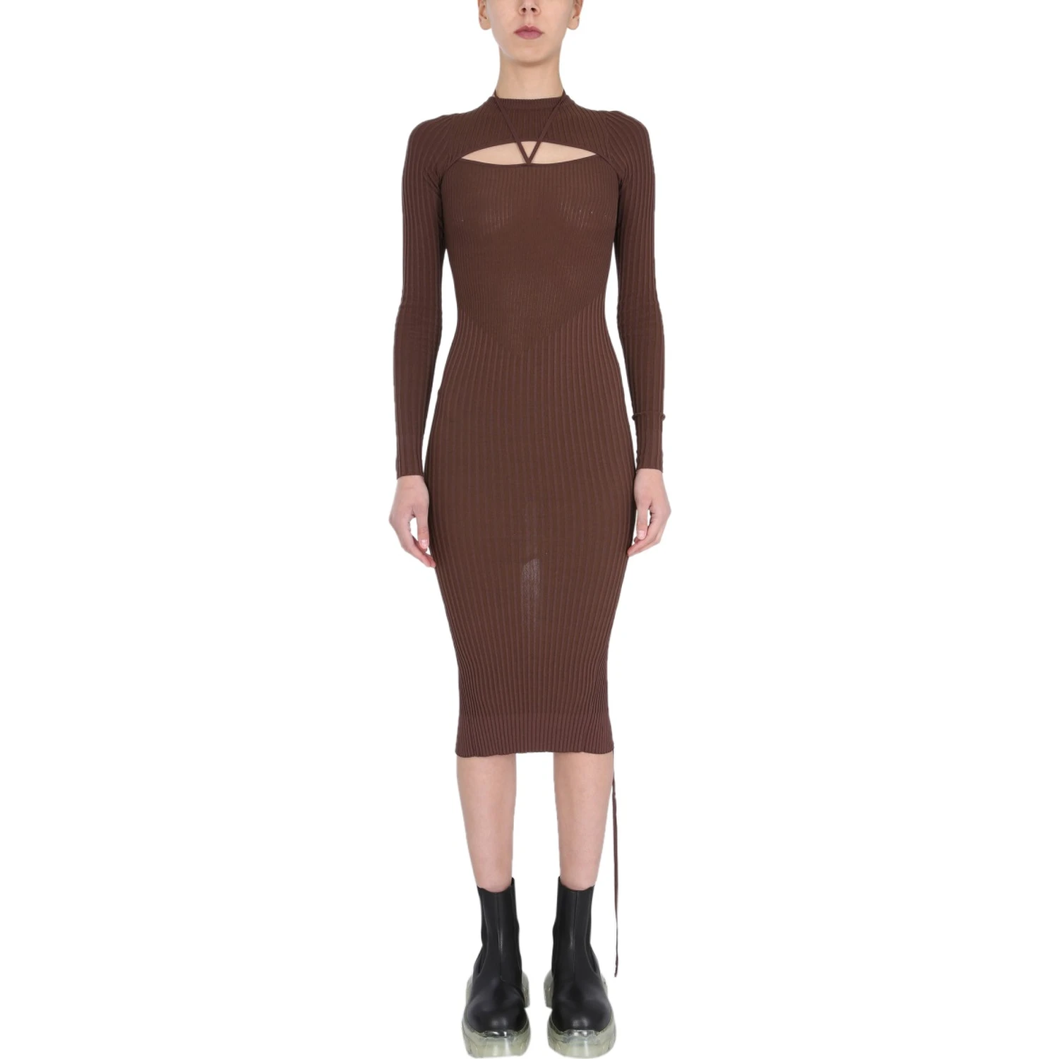 DRESS WITH CUT OUT DETAIL