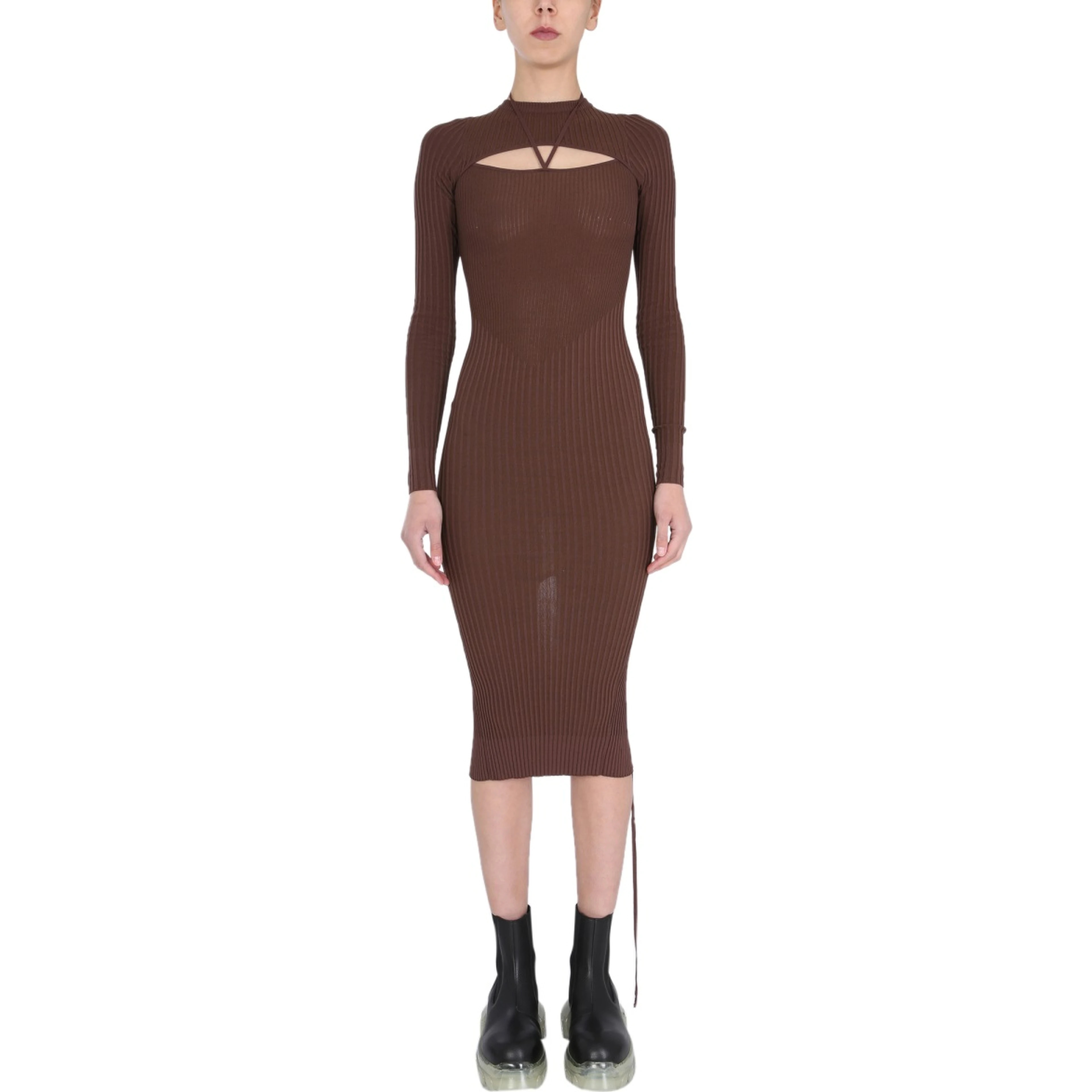 DRESS WITH CUT OUT DETAIL