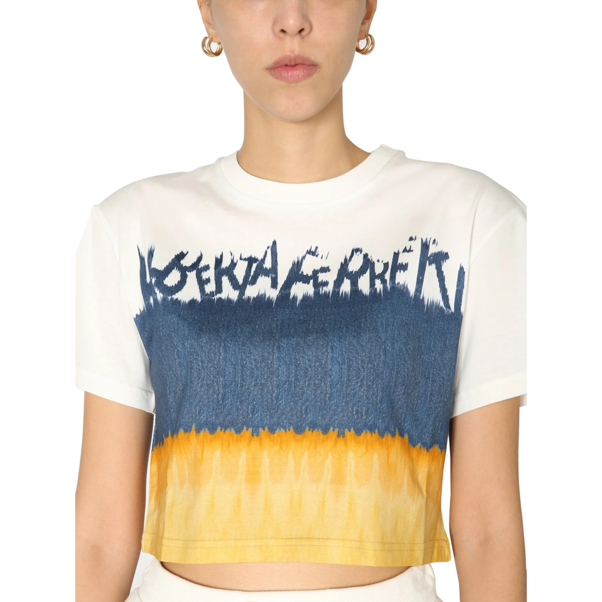 CROPPED PRINTED T-SHIRT