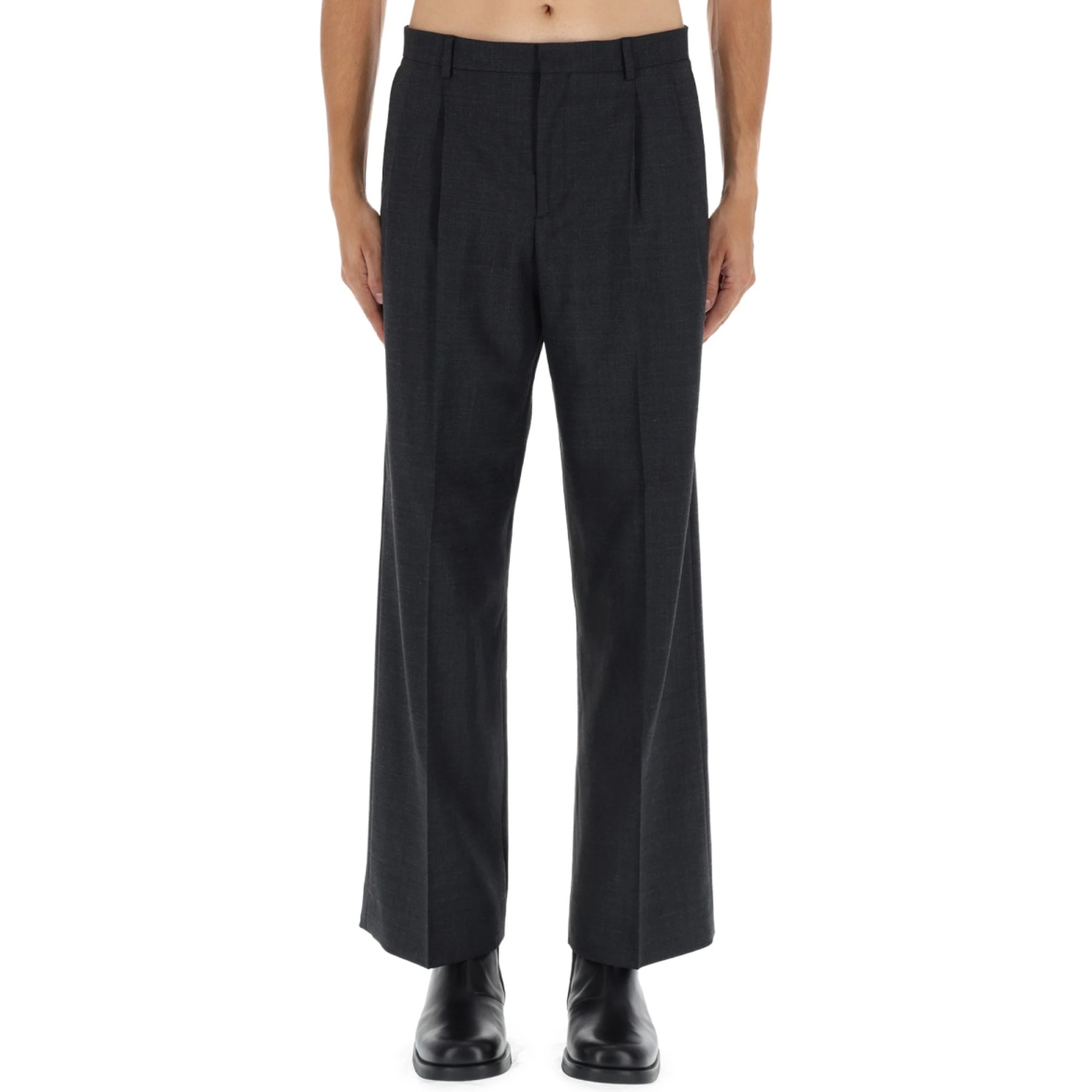 WIDE PLEATED PANTS