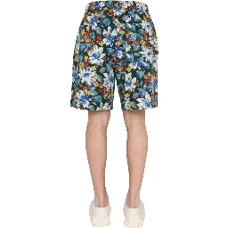 BERMUDA WITH FLORAL PRINT