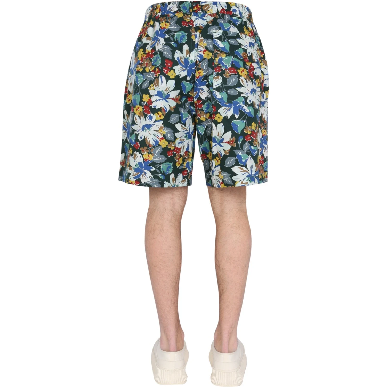 BERMUDA WITH FLORAL PRINT