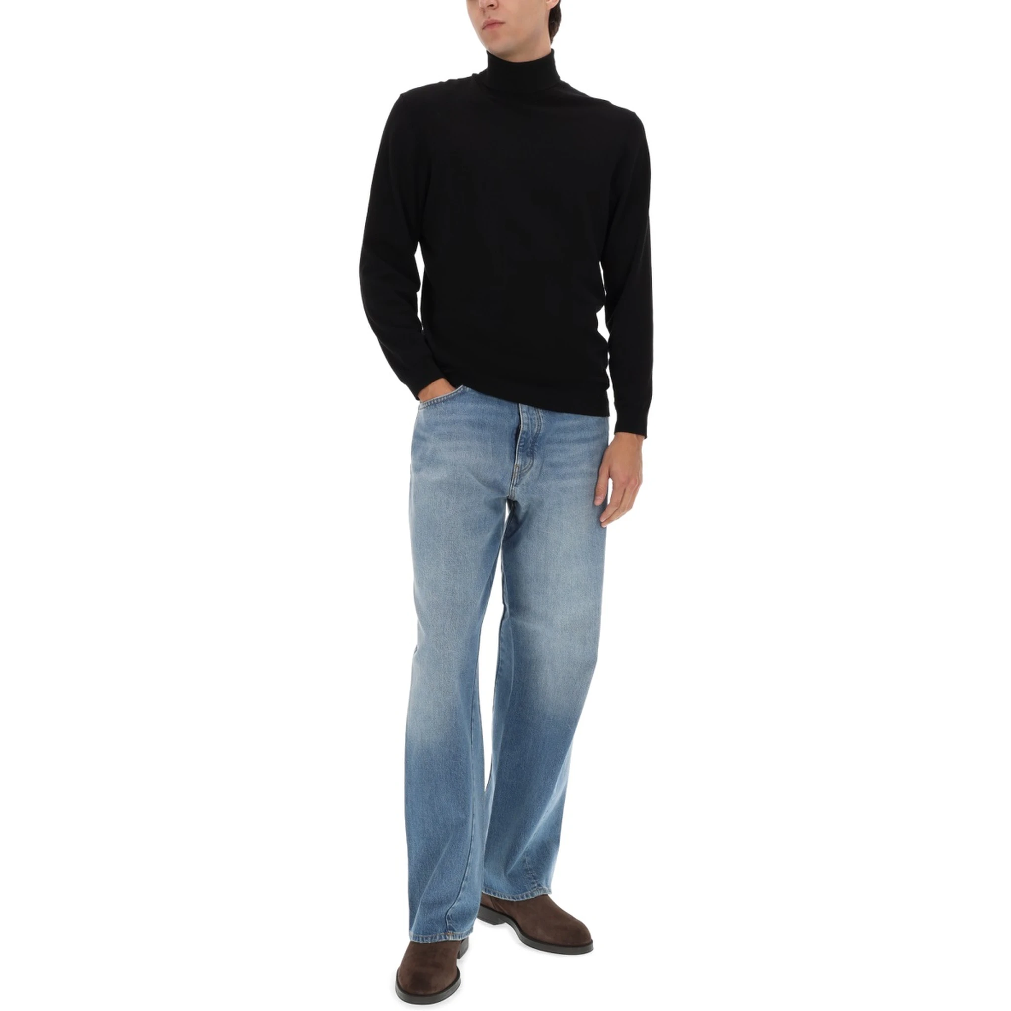 "WIDE TWIST" JEANS