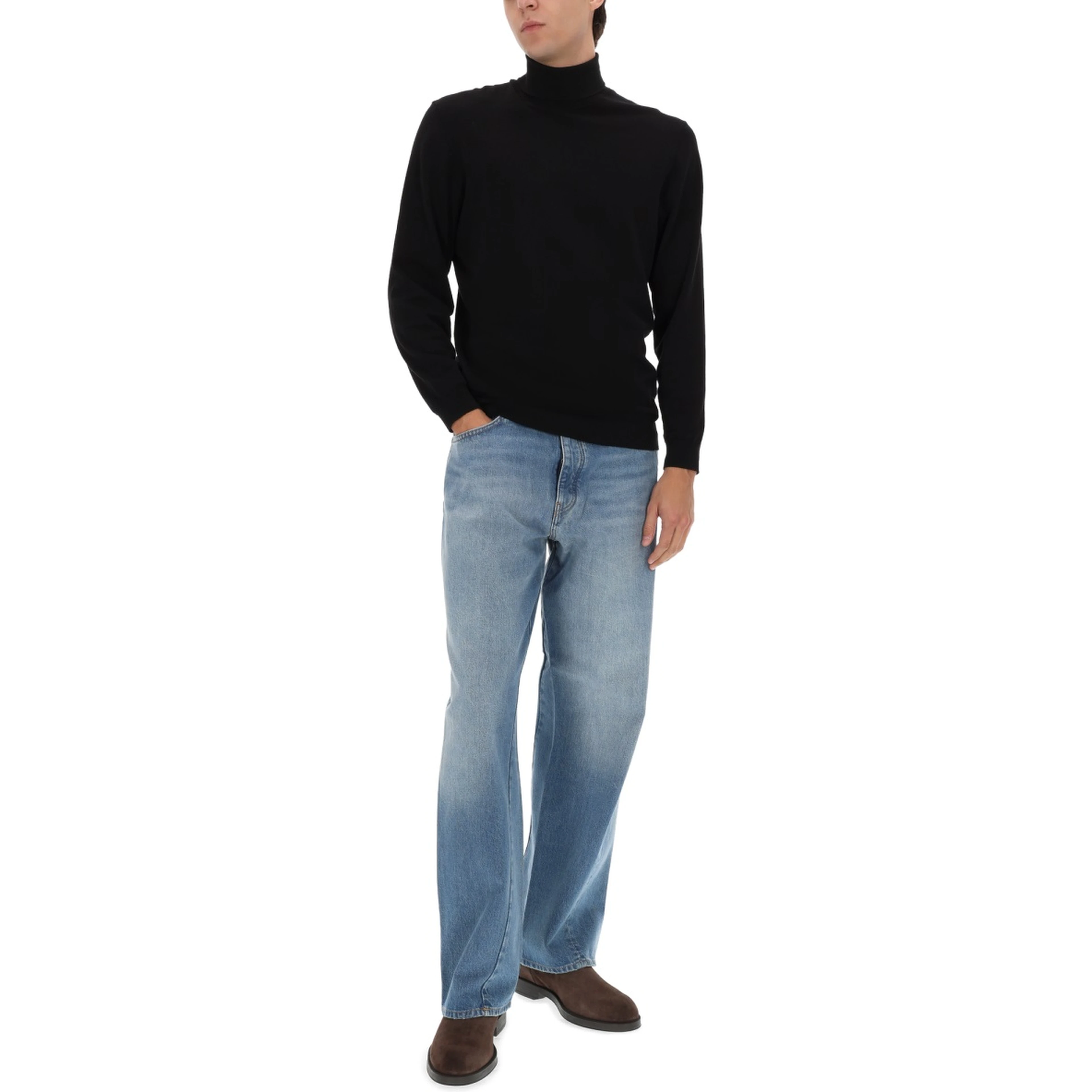 "WIDE TWIST" JEANS