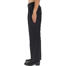 WIDE PLEATED PANTS