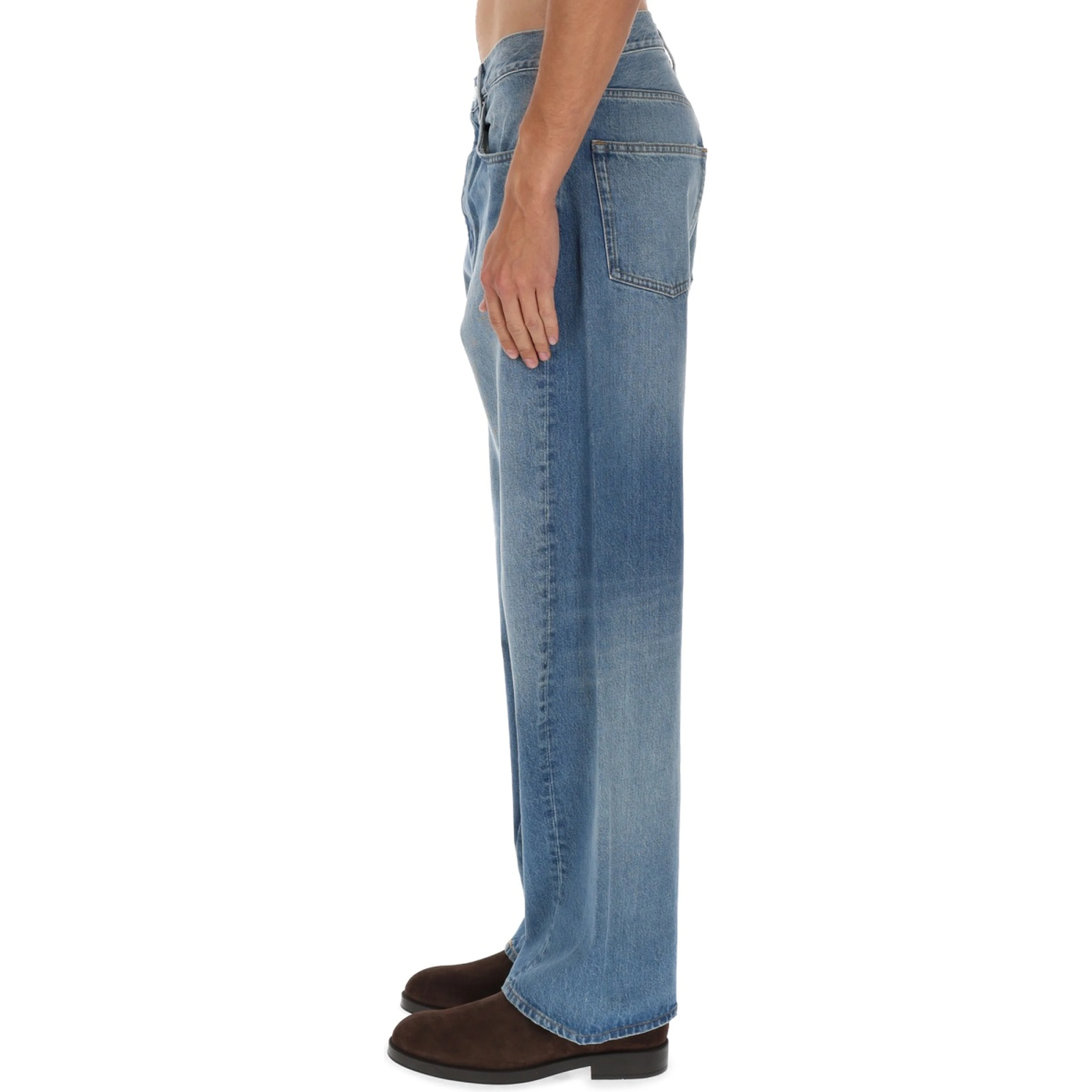 "WIDE TWIST" JEANS