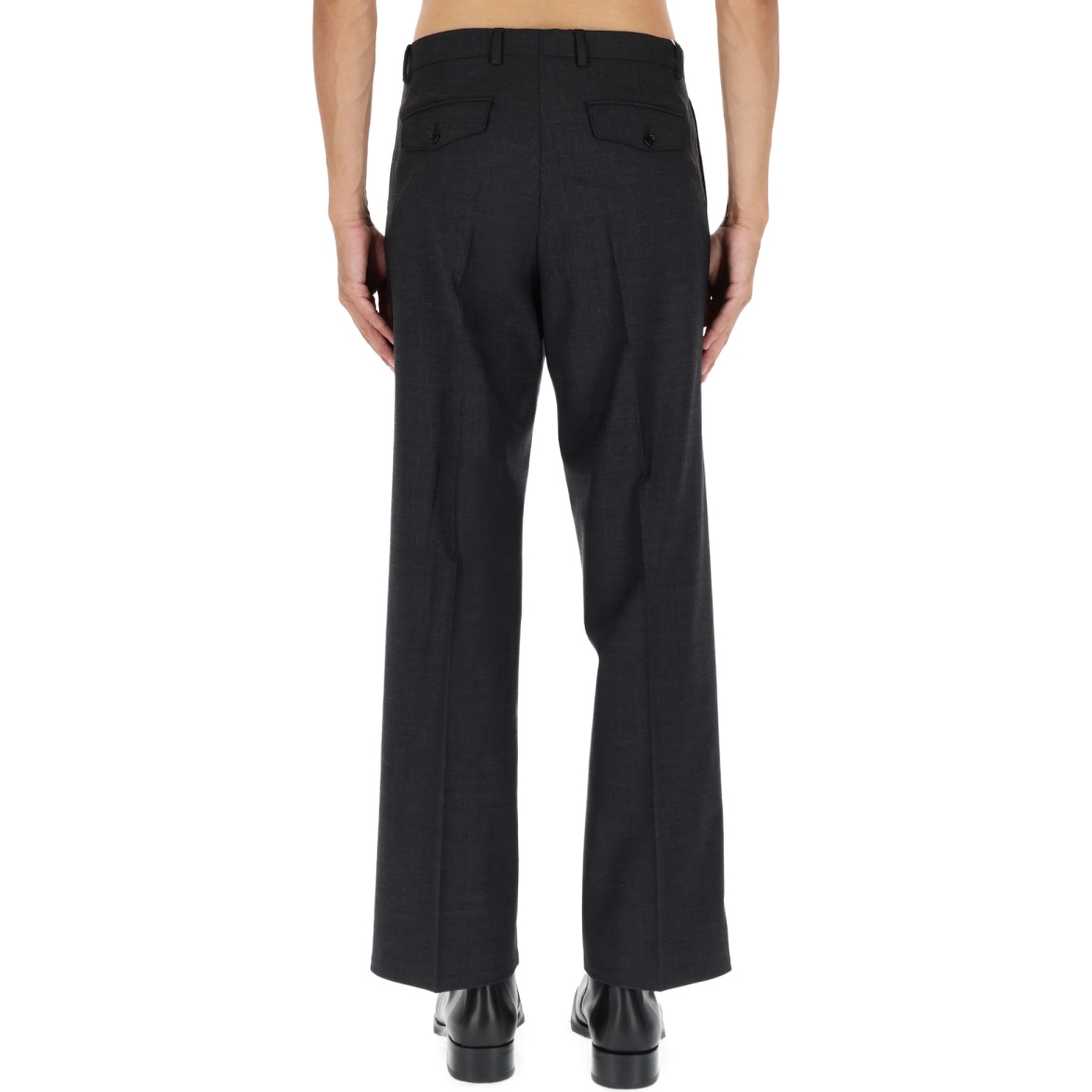WIDE PLEATED PANTS