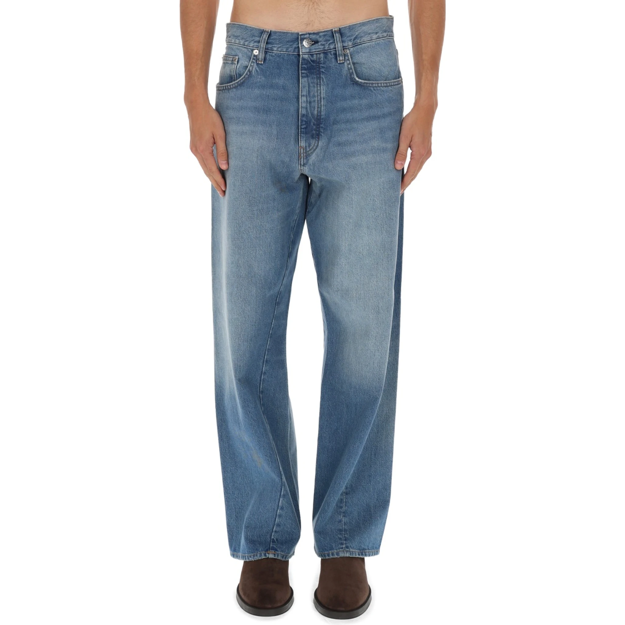 "WIDE TWIST" JEANS