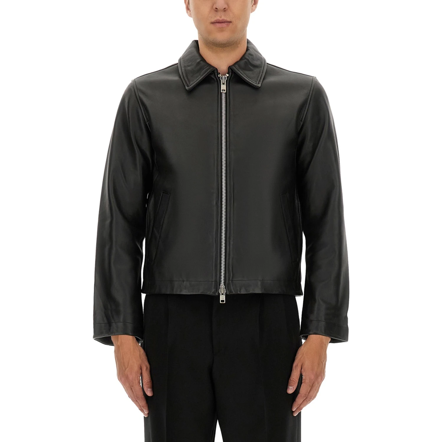 SHORT LEATHER JACKET