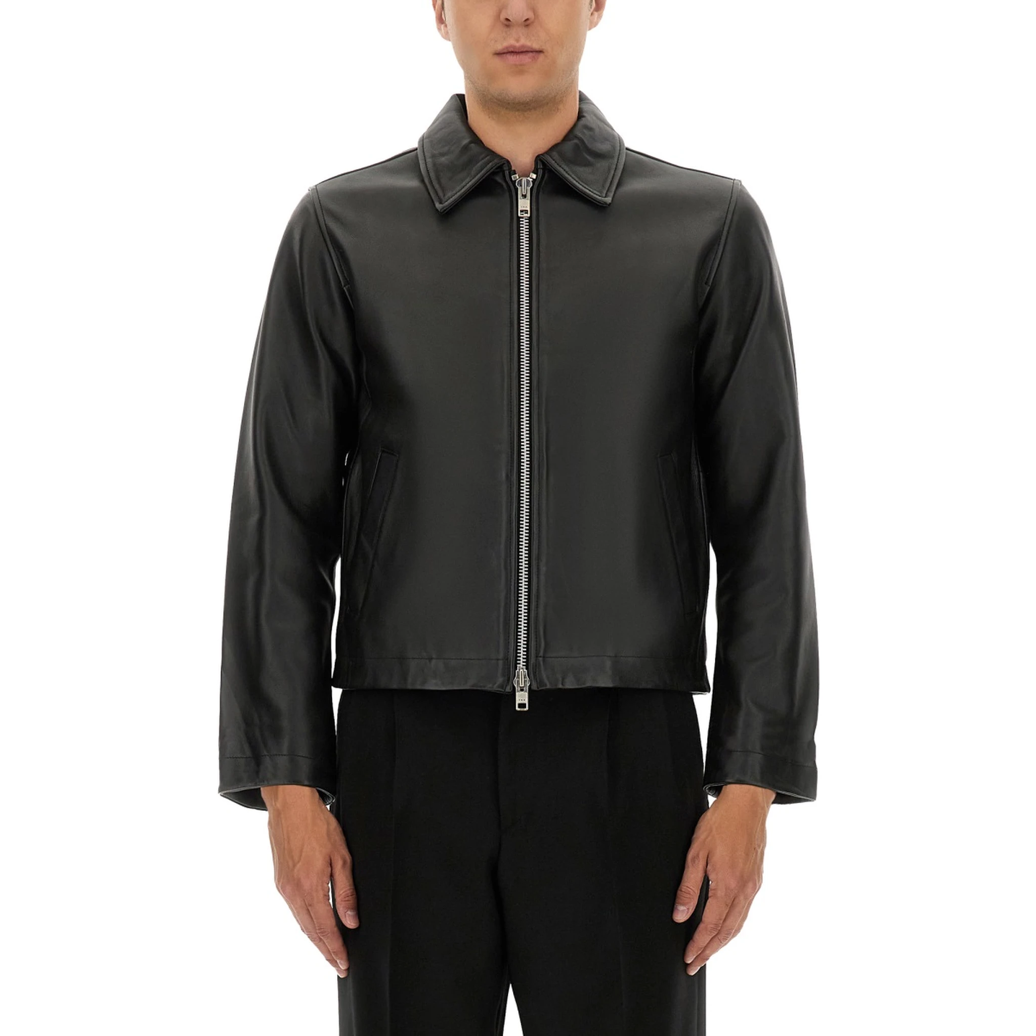 SHORT LEATHER JACKET