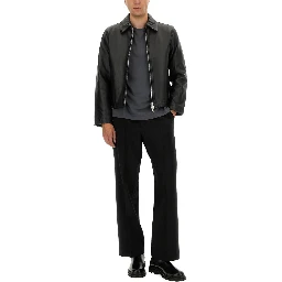 SHORT LEATHER JACKET