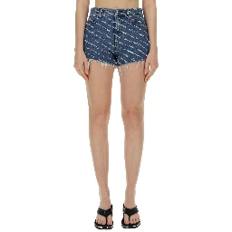 SHORTS WITH ALL OVER LOGO