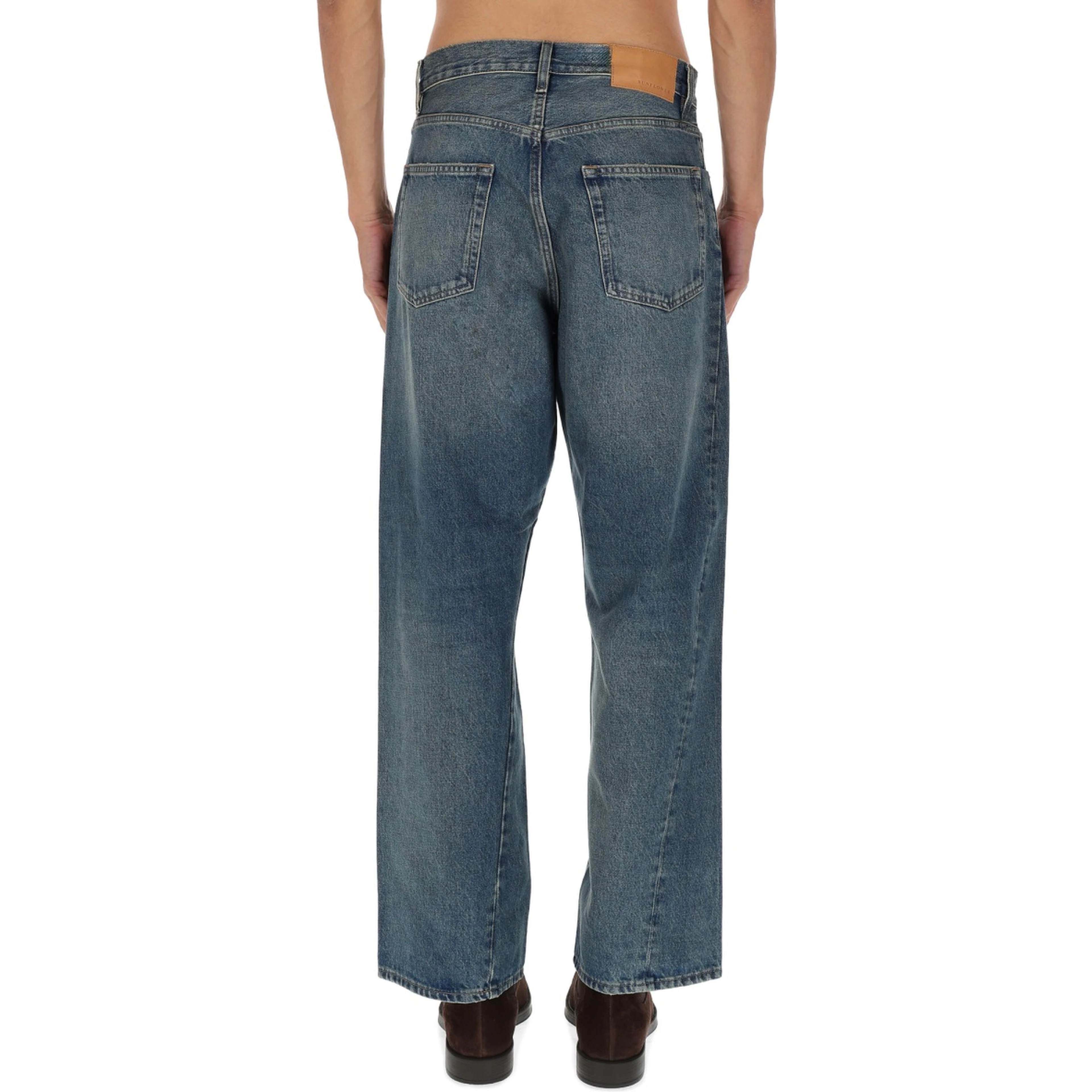"WIDE TWIST" JEANS