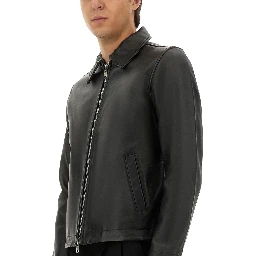 SHORT LEATHER JACKET