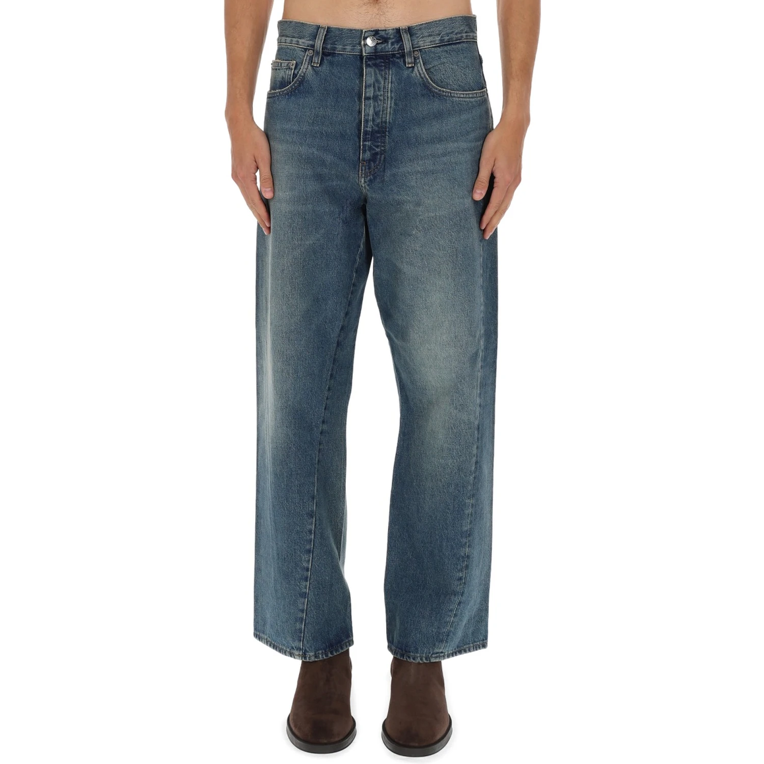 "WIDE TWIST" JEANS