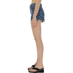 SHORTS WITH ALL OVER LOGO