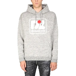 CAMO PATCH HERCA ANORAK SWEATSHIRT