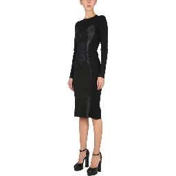 SEQUIN MIDI DRESS