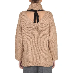 WOOL AND LUREX BLEND SWEATER