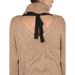WOOL AND LUREX BLEND SWEATER