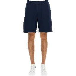BERMUDA SHORTS WITH SELVEDGE LOGO BAND